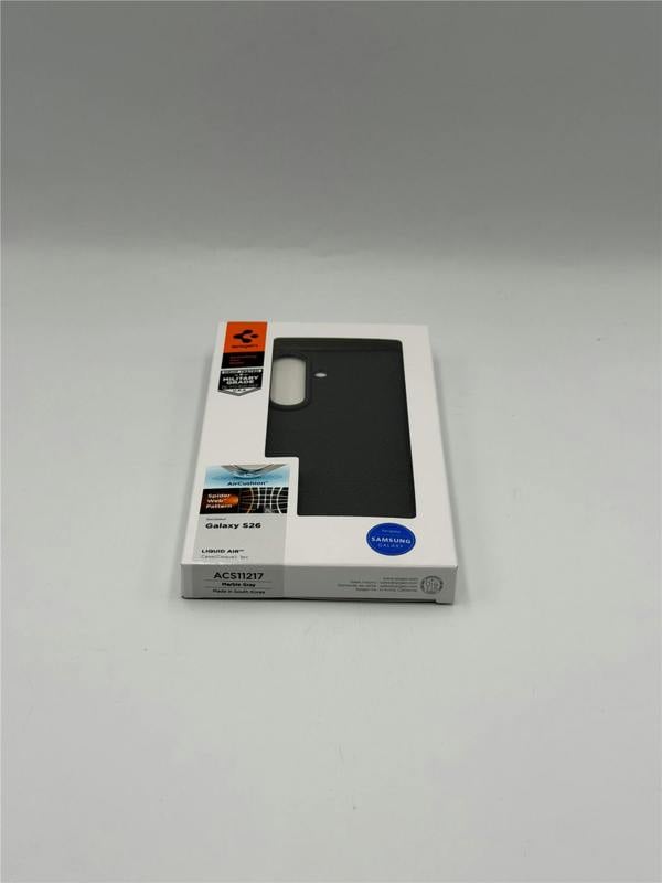 Spigen Liquid Air Case for Samsung Galaxy S26 6.3" Marble Grey - ACS11217