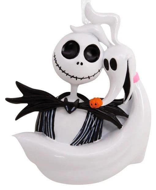 Hallmark The Nightmare Before Christmas - Jack Skellington & Zero Christmas Tree Ornament