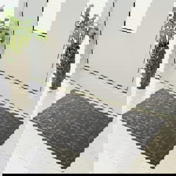 Emma Barclay Welcome Grey Door Mat