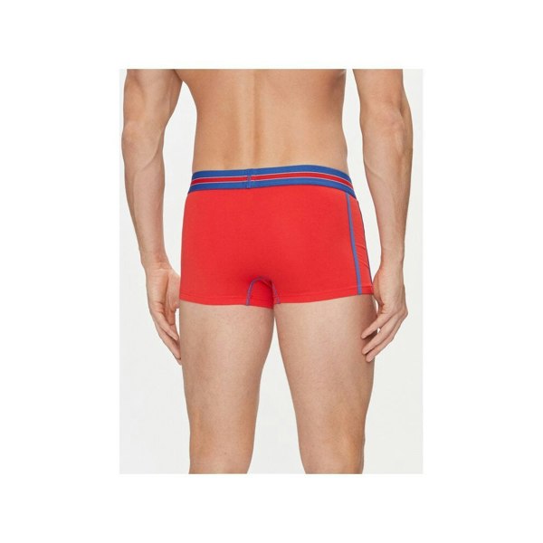 Hom Run Sports Contrast Boxer Trunk, Red/blue