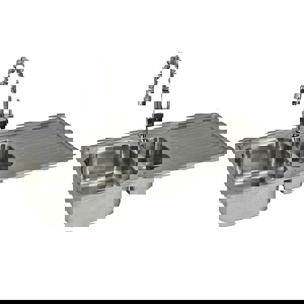 Kukoo Premium Stainless Steel Kitchen Sink & Padstow Tap