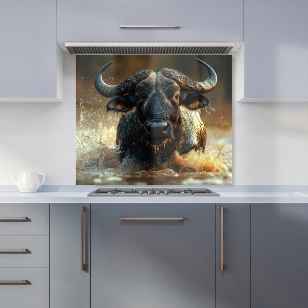 Warren Reed Water Buffalo Kitchen Splashback - 00048