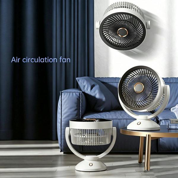 Leaper Floor Wall Rechargeable Silent Circulator Fan