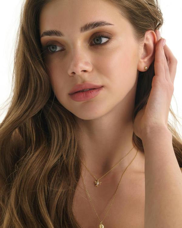 Gold Pearl Choker Necklace - Necklaces - Elk & Bloom