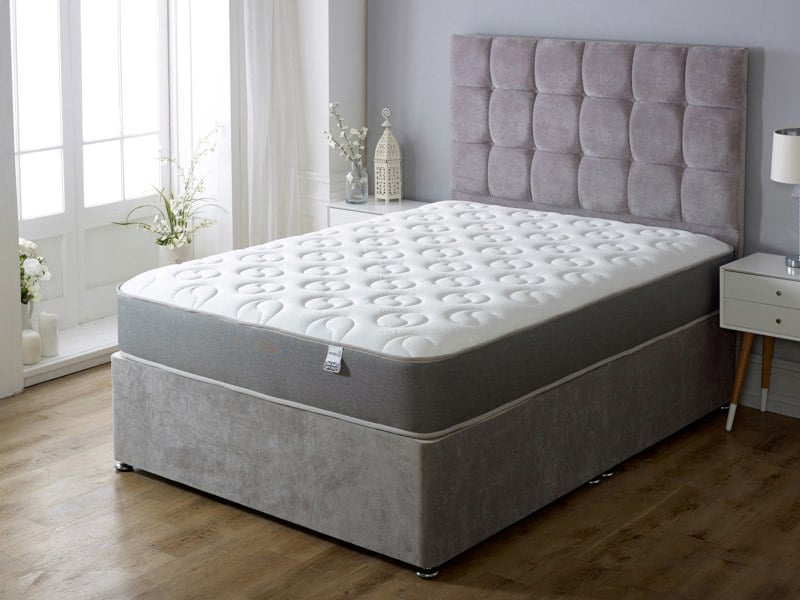 Starlight Beds Ying & Yang Hybrid Mattress - 20cm Deep, Premium Sprung & Memory Foam Support