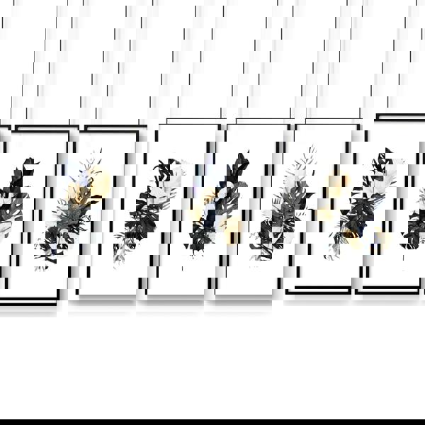 Tropical wall mural | set of 3 wall art prints