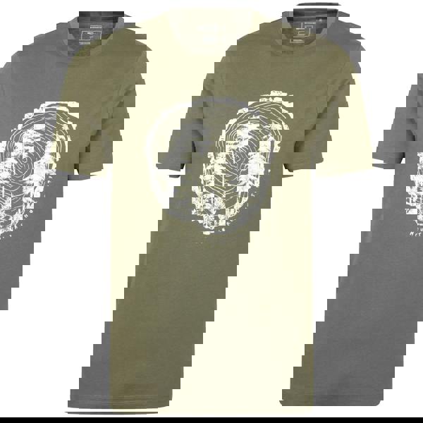 Mountain Warehouse Mens Off The Beaten Track T-Shirt - Khaki Green - 