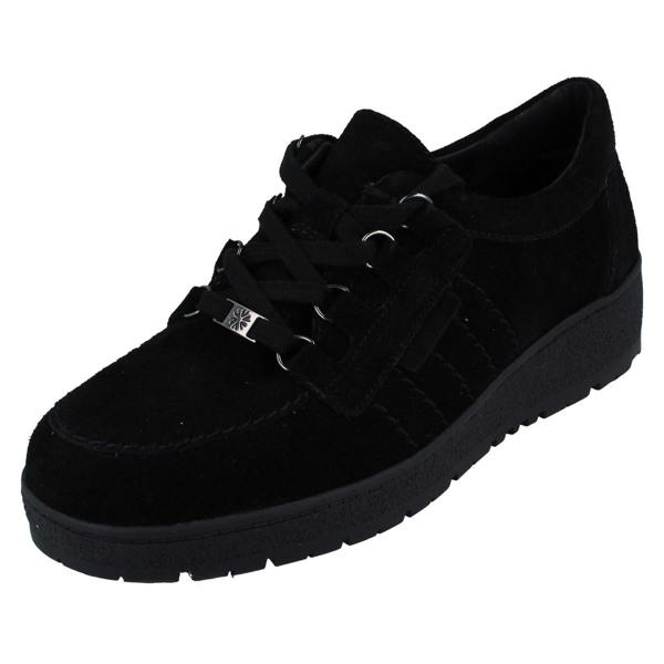 Van Dal Ladies Vandal Lace Up Casual Shoes Pepper