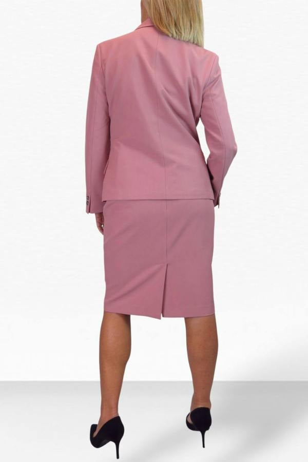 Paulo Due Women's 2 Piece Tailored Skirt Suit