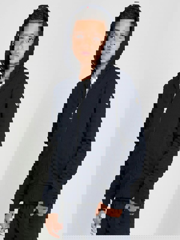 Moncler Enfant Boys Zip Up Top in Navy