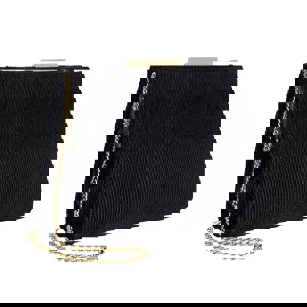 Dune London Womens/Ladies Eclipso Textured Handbag - Black - 