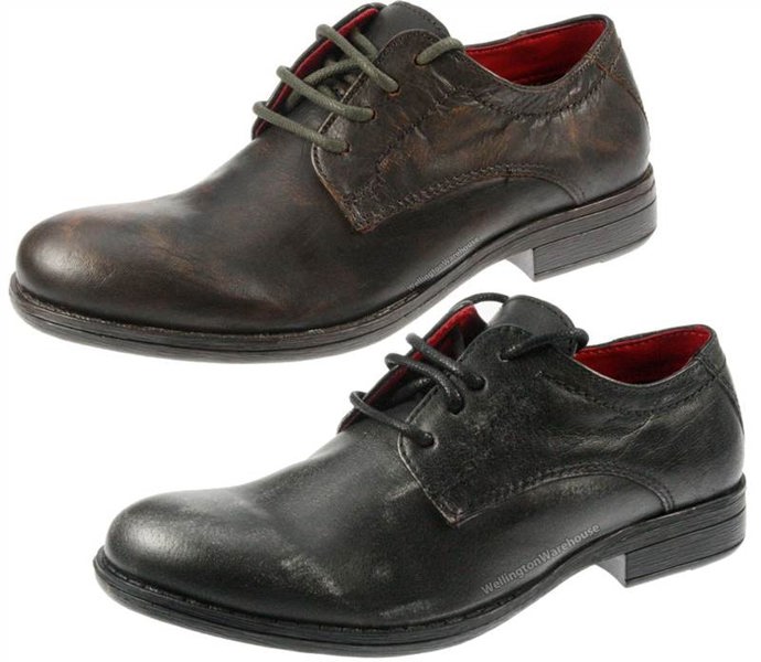 Thomas Crick Red Tape Crick Wooler Leather Round Toe Laceup Boys Shoes