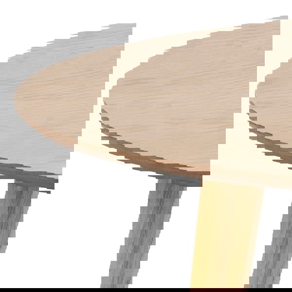 Furniture To Go Roxby Round Dining Table in Oak 140x76cm