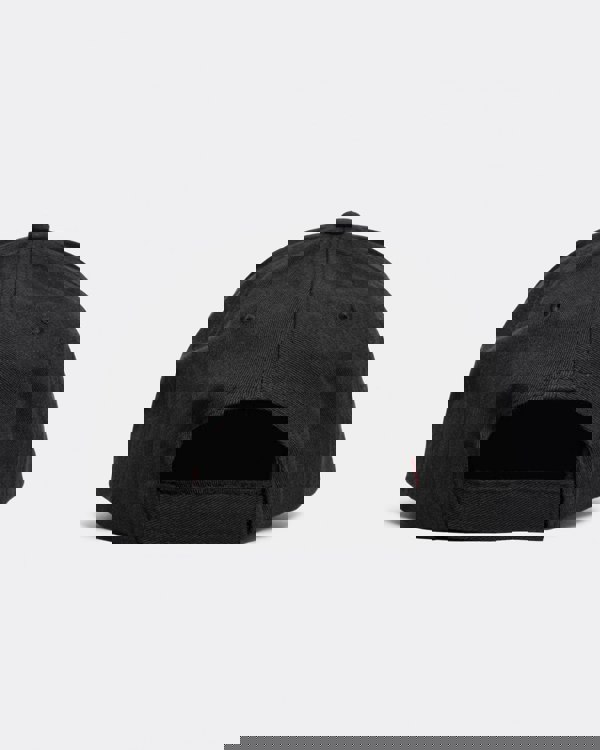 HUGO Men-X 581-RL Mens Cotton-Twill Cap With Red Logo Label - Black 001