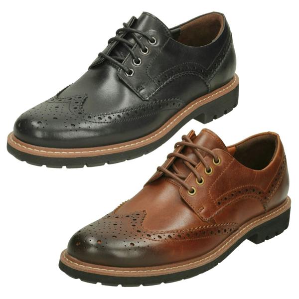 Clarks Mens Clarks Formal Brogues Batcombe Wing