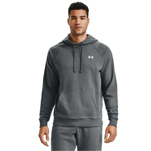 Under Armour Mens Fleece Hoodie - Frost Gray - 