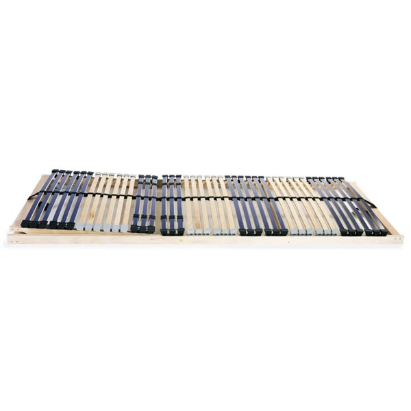 Berkfield Slatted Bed Base with 42 Slats 7 Zones 70x200 cm