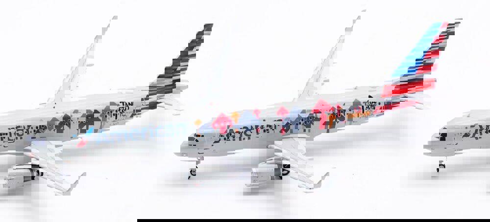 InFlight200 American Airlines Airbus A321-231N162AA With Stand 1:200 Scale Inflight200 IF321AA0124