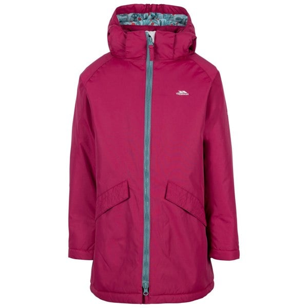 Trespass Girls Observe TP50 Waterproof Jacket - Berry