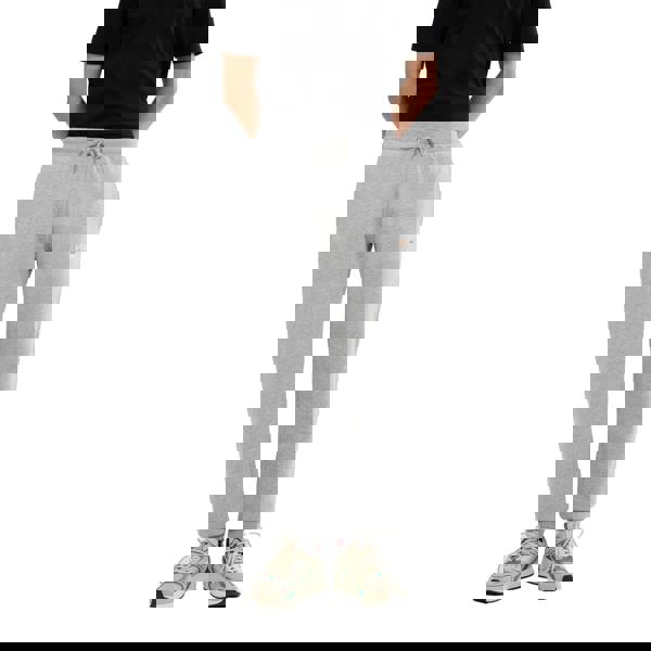 Ellesse Mens Cravo 2 Jogging Bottoms - Light Grey Marl - 