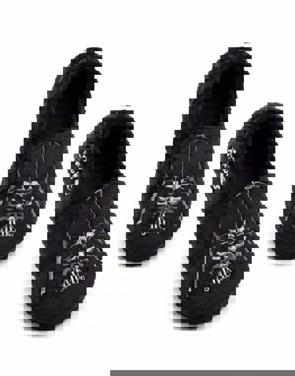 Star Wars Boys Black Darth Vader Slip On Loafer Slippers