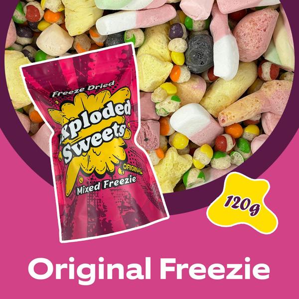 Exploded Sweets Freezie Bag - Original | Exploded Sweets | Freeze Dried Sweets UK