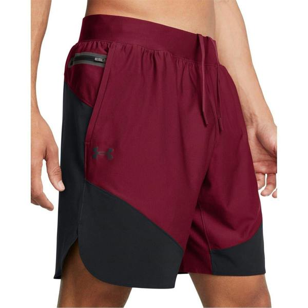 Under Armour Mens Elite Shorts - Red - 