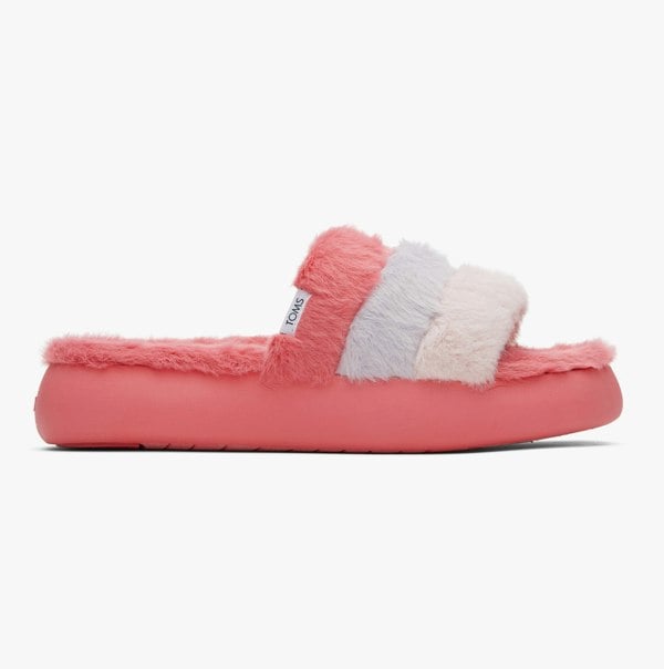 TOMS ALPARGATA MALLOW SLIDE Womens Sandals Pink