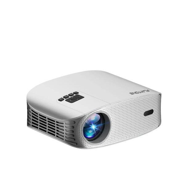 Flixtone Projector 1080P LCD 680 ANSI Lumens Auto Focus Android 9 Dolby Audio Wi-Fi Bluetooth 5.1