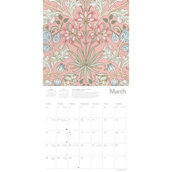 William Morris Calendar 2027, Wall Calendars, Month To View, Art, Gift