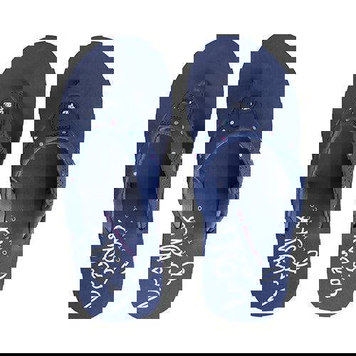 Lazy Jacks Women's Foam Flip Flops - Sport Blue