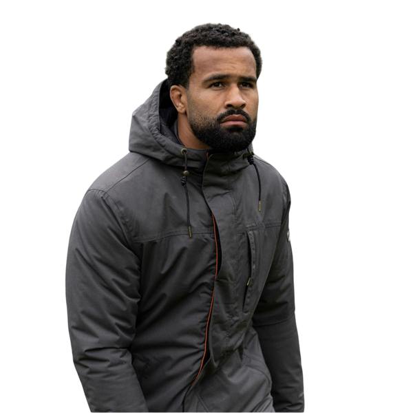Trespass Mens Macleod DLX Padded Waterproof Jacket - Charcoal - 