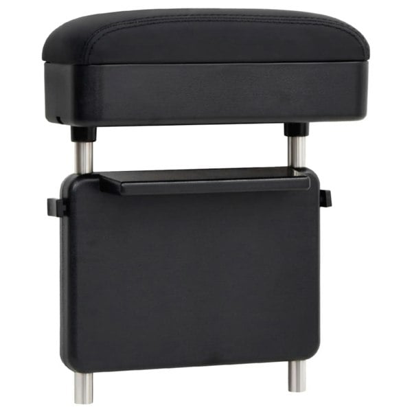 Berkfield Car Armrest Universal Black 23x8x(30-38) cm ABS