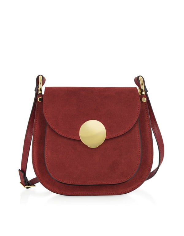 Le Parmentier Agave Shoulder Bag - Burgundy