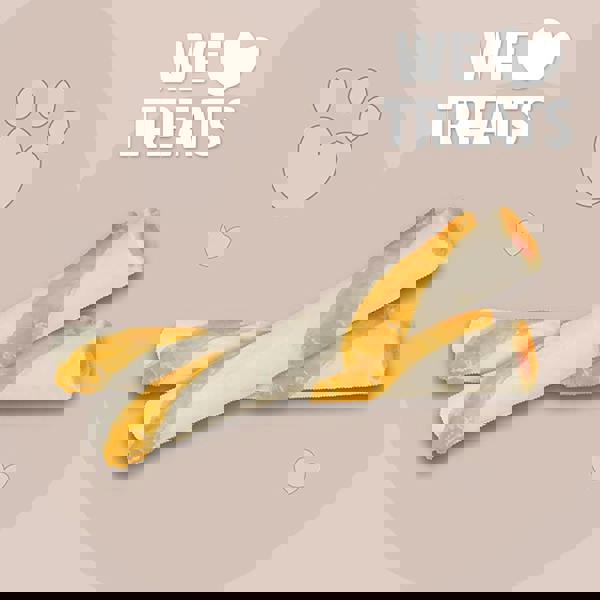 Rosewood Magic Bone Filled Twists Medium Dog Treat With Chicken, Peanut Butter Flavour 195g