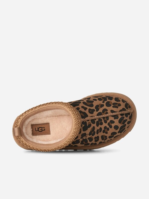 UGG Girls Tazz Spotted Slippers in Brown