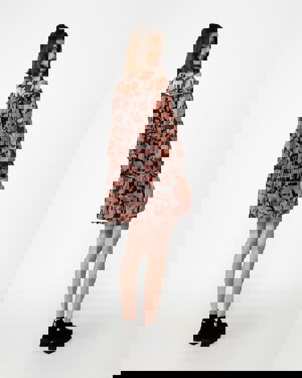 Ted Baker Sandror Womens Swing Mini Dress With Ruffled Tiers