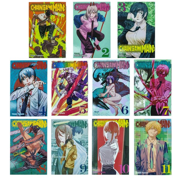 VIZ Media Chainsaw Man Box Set: Includes Volumes 1-11 by Tatsuki Fujimoto