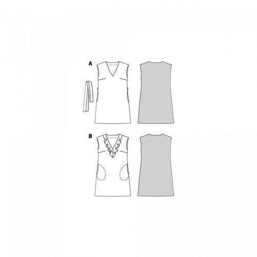 Burda Sewing Pattern 6221 Dresses For Women, Sizes 8-18 - Easy