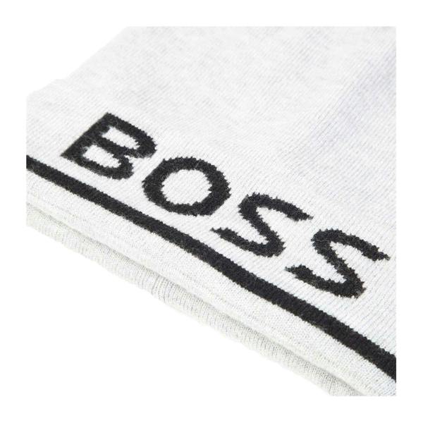 Boss Boys Logo Beanie - Grey - 