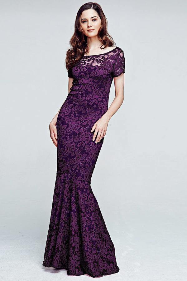 HotSquash Long Lace Maxi Dress