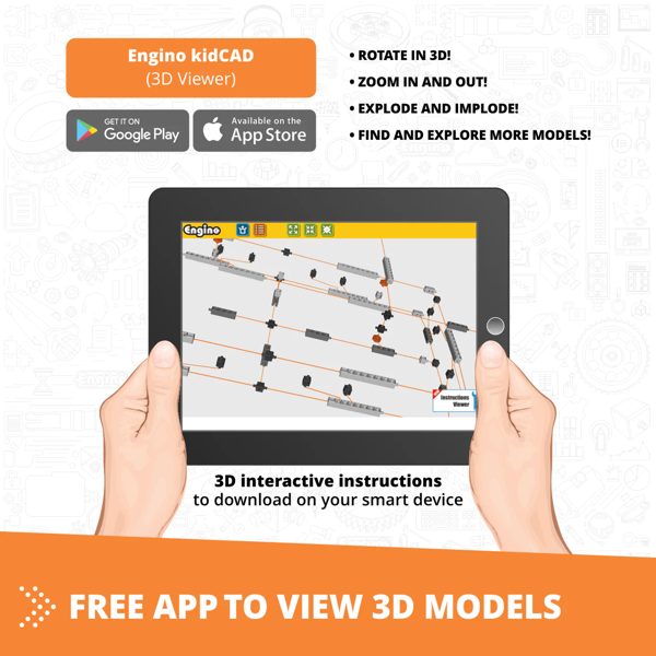 Engino STEM Mechanics: Cams & Cranks