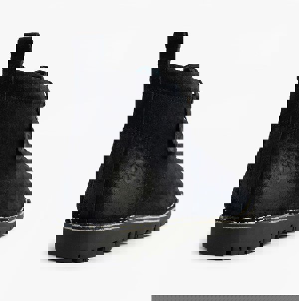 Popps 1961 MOD Mens Suede Boots Navy