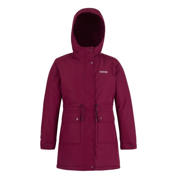 Regatta Kids Valenta Waterproof Jacket - Dark Pimento