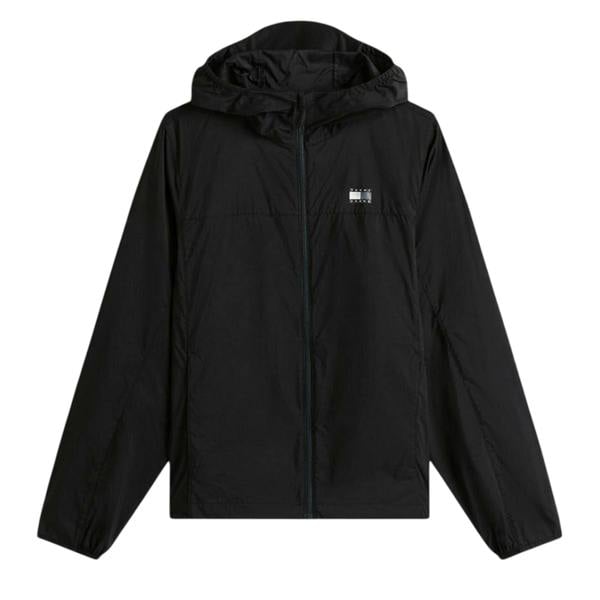 Tommy Jeans Womens/Ladies Logo Full Zip Hoodie - Black - 