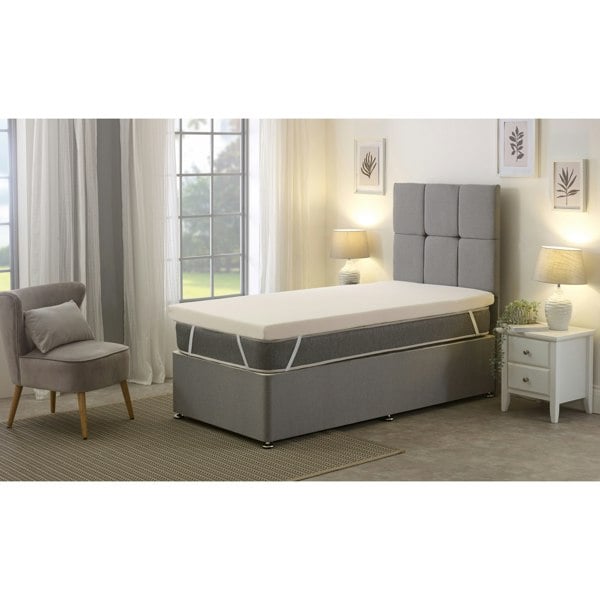 Starlight Beds European Double Memory Foam Mattress Topper - 2.5cm Thick