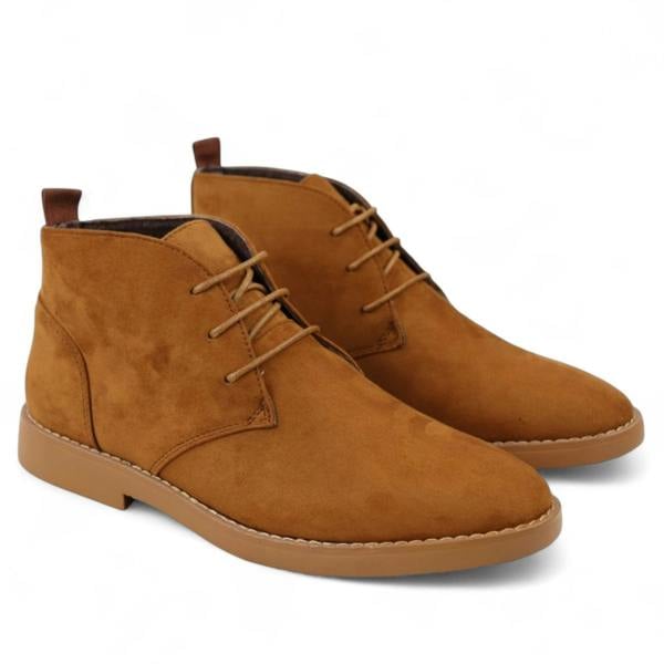 Dolcetto Men's Premium Desert Style Suede Chukka Boots