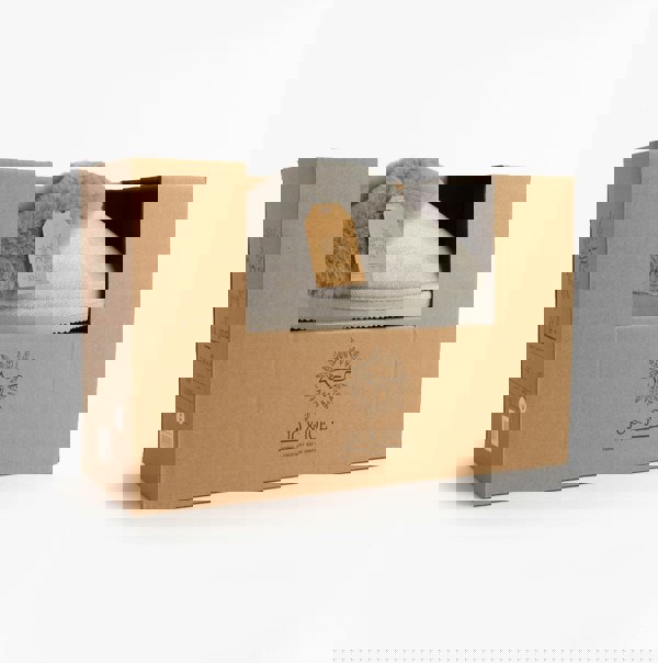 Jo & Joe GLIMMER Womens Mule Slippers Grey