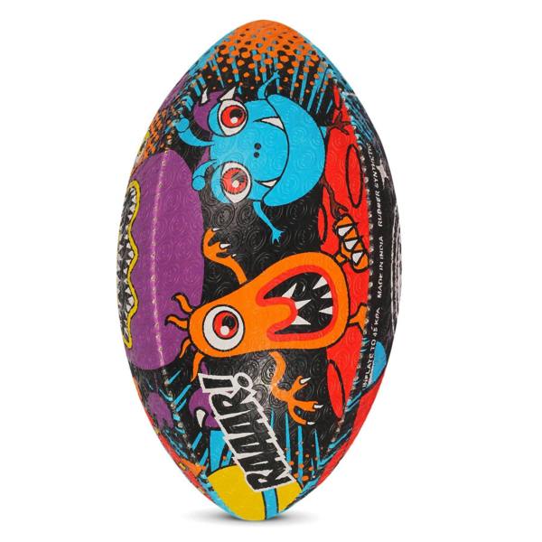 Cartoon Rugby Ball – Illustrated Kids' Training Ball, Multiple Designs - Optimum