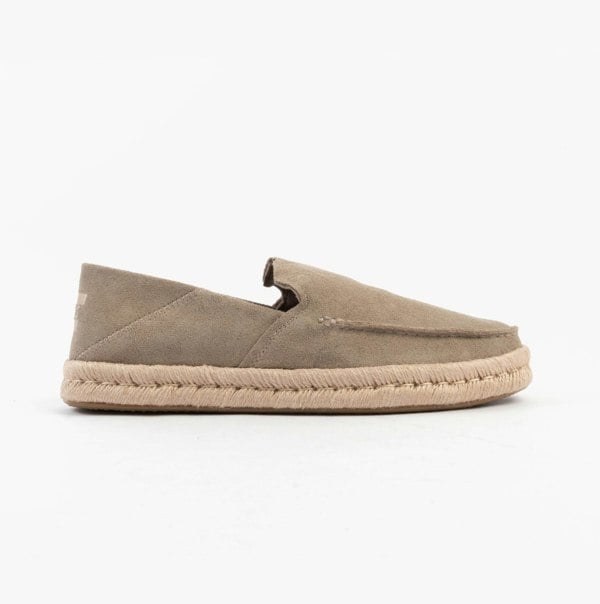 TOMS ALONSO LOAFER ROPE Mens Espadrille Taupe